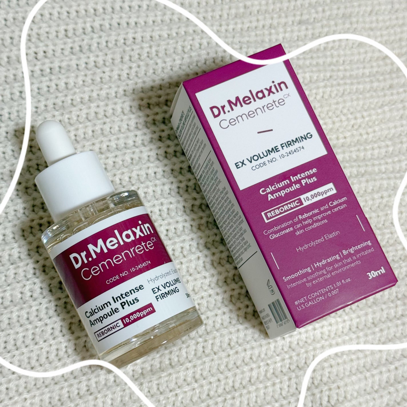 Cemenrete Calcium Intense Cream/Dr.Melaxin/フェイスクリームを使ったクチコミ(5枚目)