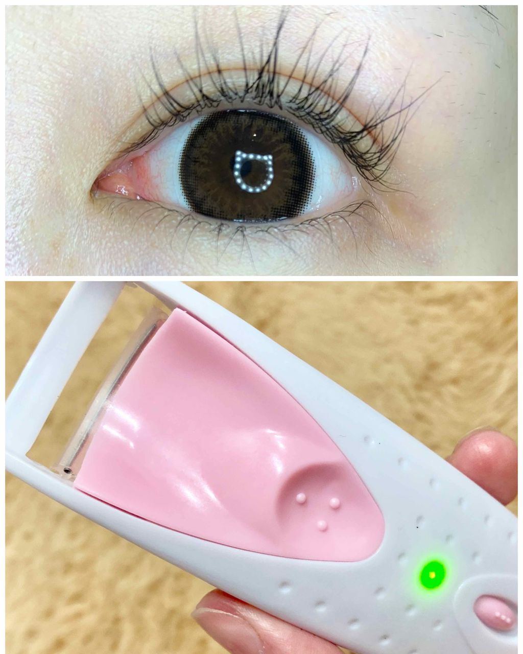 電動ホットビューラー/DAISO/ホットビューラーを使ったクチコミ（2枚目）