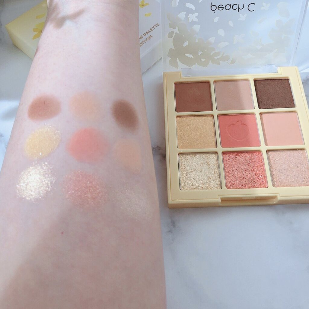 アイシャドウパレット ブロッサムエディション ＃オレンジコーラル/Peach C/アイシャドウパレットを使ったクチコミ（2枚目）