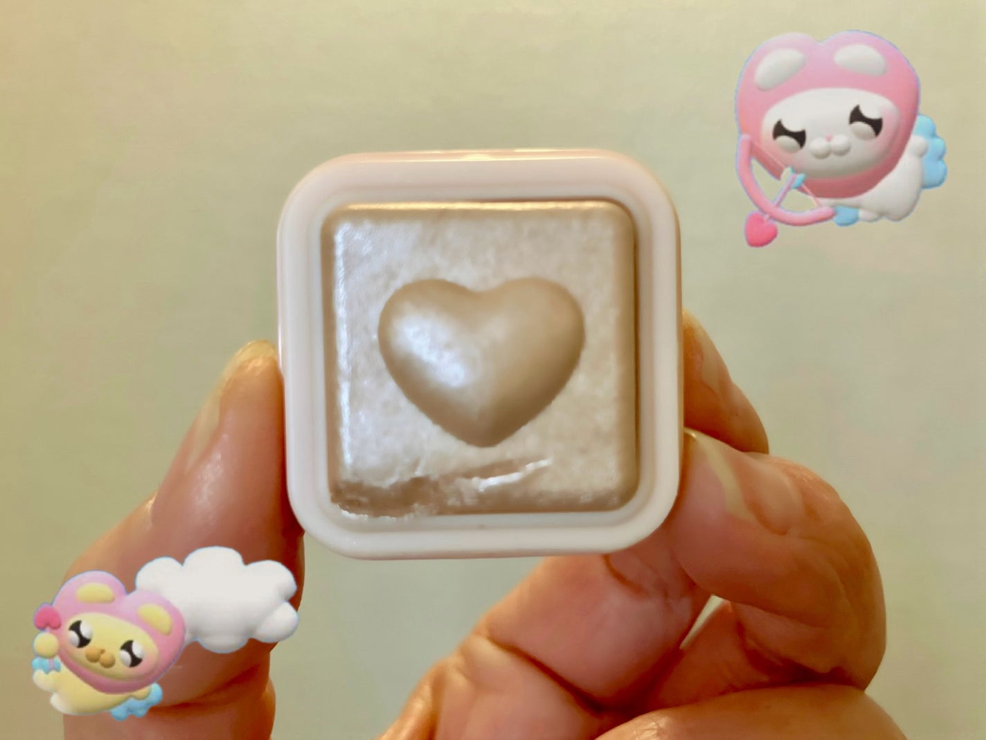 ミルクブリンハートライター/Colorgram/パウダーハイライトを使ったクチコミ(3枚目)