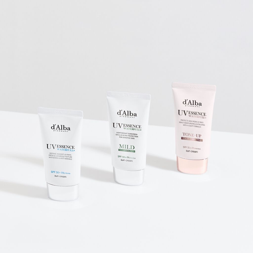 ダルバ ウォータフル エッセンス サンクリーム/ダルバ/日焼け止めクリームを使ったクチコミ（1枚目）