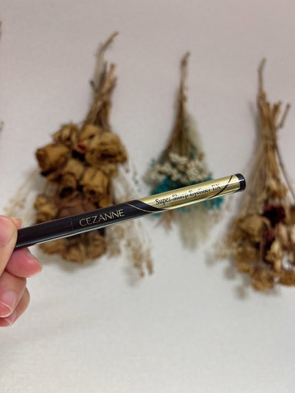 極細アイライナーEX/CEZANNE/リキッドアイライナーを使ったクチコミ(1枚目)