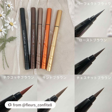 スキルレスライナー/LUMIURGLAS/リキッドアイライナーを使ったクチコミ(3枚目)