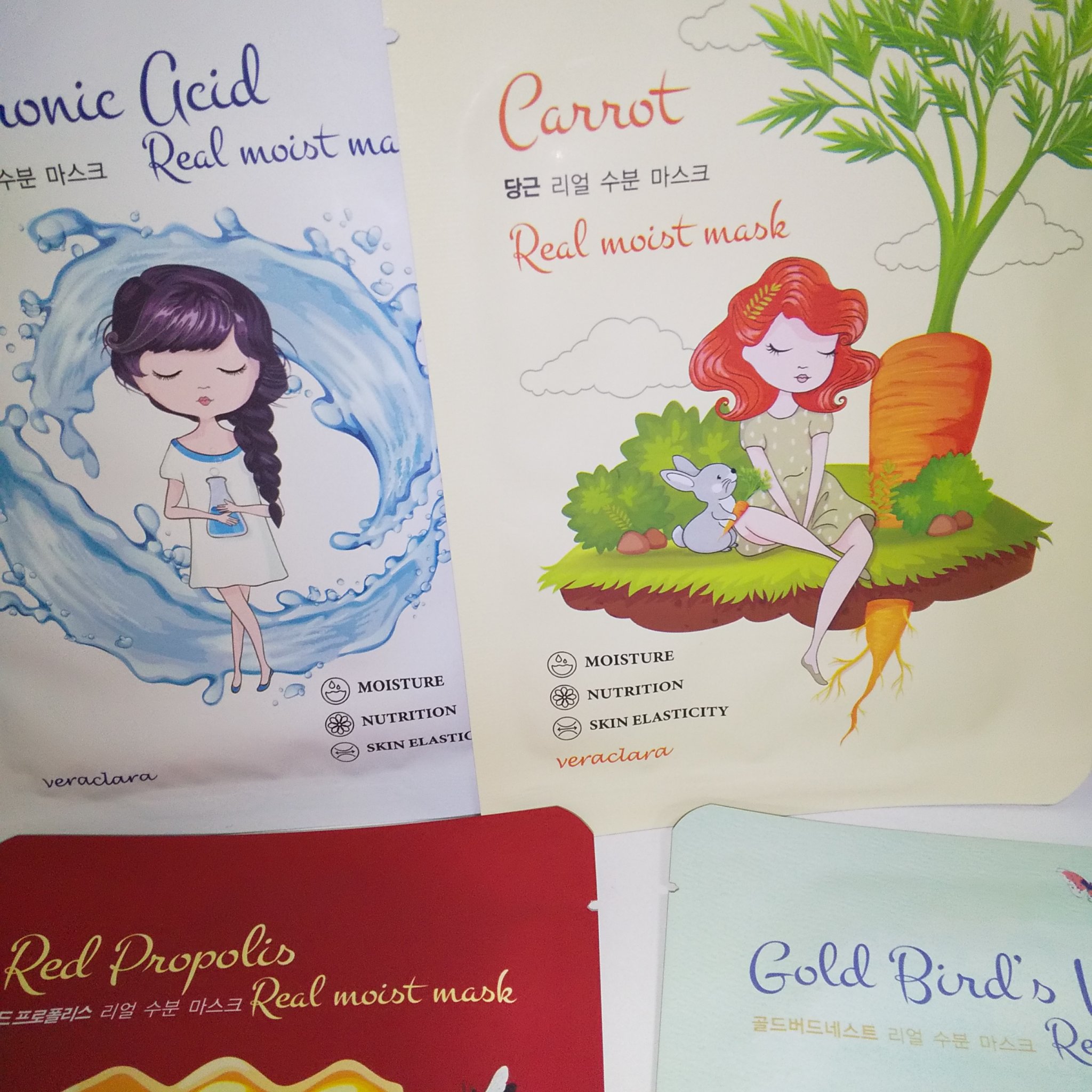 CERAMIDE REAL MOIST MASK/VERACLARA/シートマスク・パックを使ったクチコミ（3枚目）