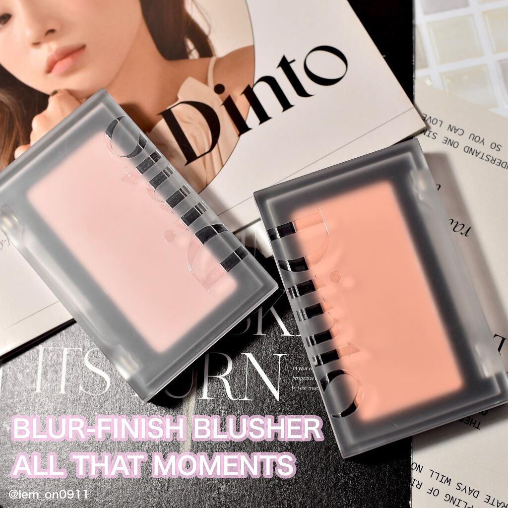 ブラーフィニシュブラッシャー/Dinto/パウダーチークを使ったクチコミ(1枚目)