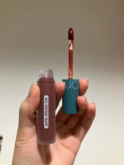 ゼロベルベットティント/rom&nd/リップティントを使ったクチコミ(3枚目)