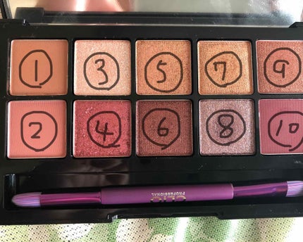 プロレイヤリングアイパレット/CLIO/アイシャドウパレットを使ったクチコミ(4枚目)