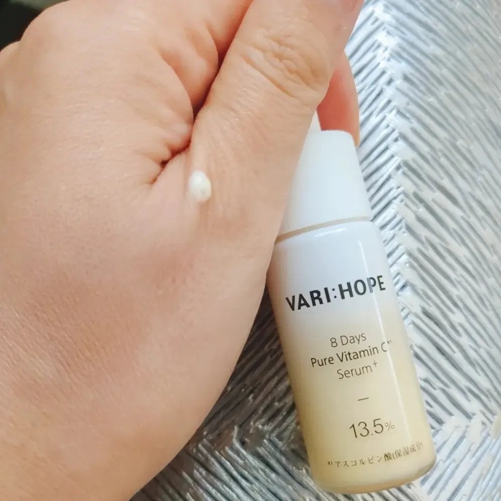 8デイズピュアビタミンCアンプル/VARI:HOPE/美容液を使ったクチコミ(4枚目)