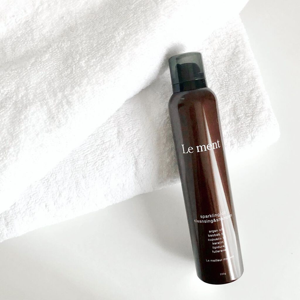 ルメント スパークリングオイル クレンジング&シャンプー/Le ment/市販シャンプーを使ったクチコミ(1枚目)