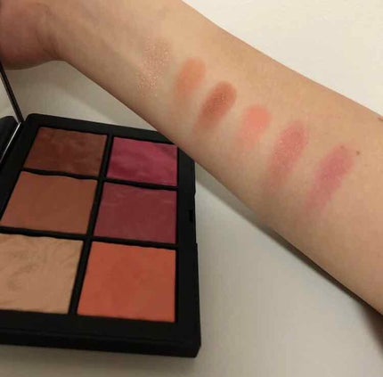 エクスポーズド チークパレット /NARS/パウダーチークを使ったクチコミ(2枚目)
