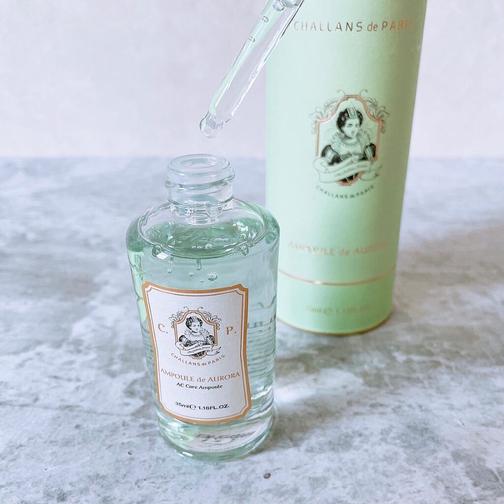 CHALLANS de PARIS アンプル ド オーロラのクチコミ「
CHALLANSde PARIS
アンプルド オーロラ35ml


肌の赤みやダメーシ.....」（2枚目）