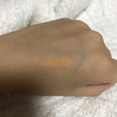 UR GLAM　POWDER EYESHADOW マリーゴールド/U R GLAM/シングルアイシャドウを使ったクチコミ（3枚目）