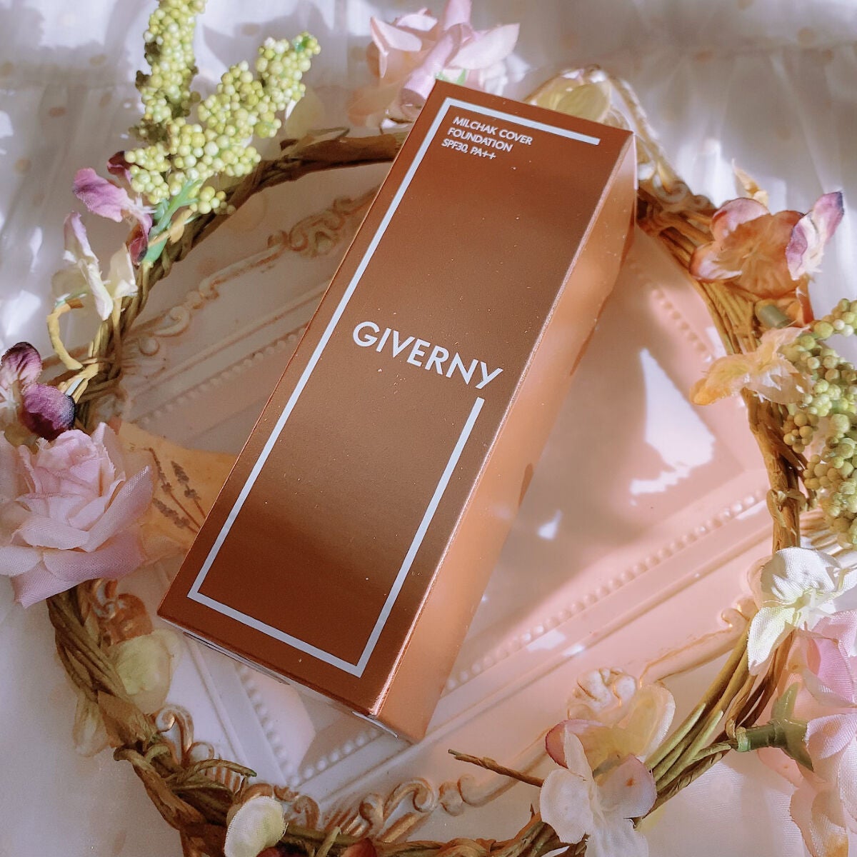 密着カバーファンデーション/GIVERNY/リキッドファンデーションを使ったクチコミ(6枚目)