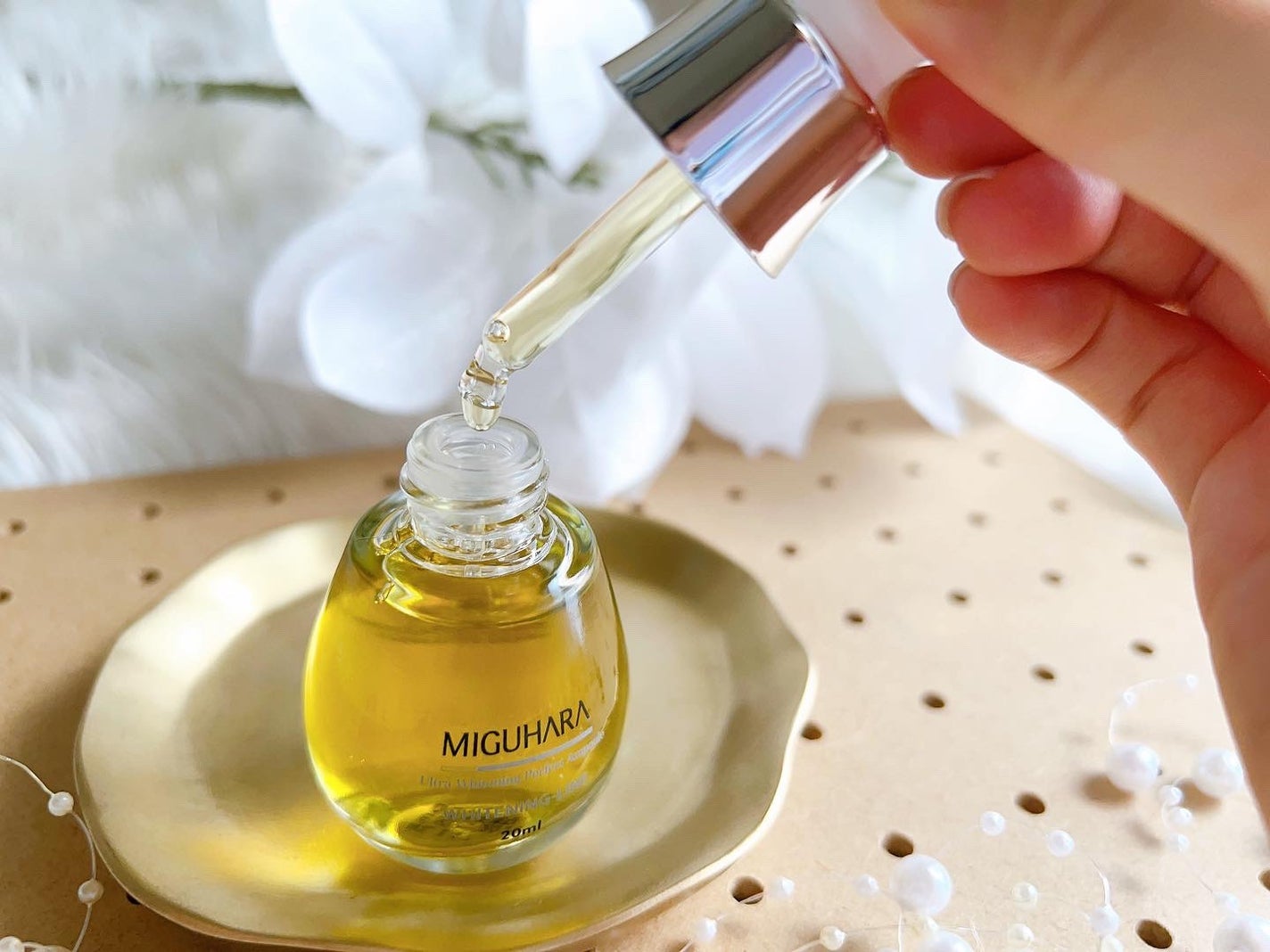 Ultra Whitening Perfect Ampoule/MIGUHARA/美容液を使ったクチコミ(6枚目)