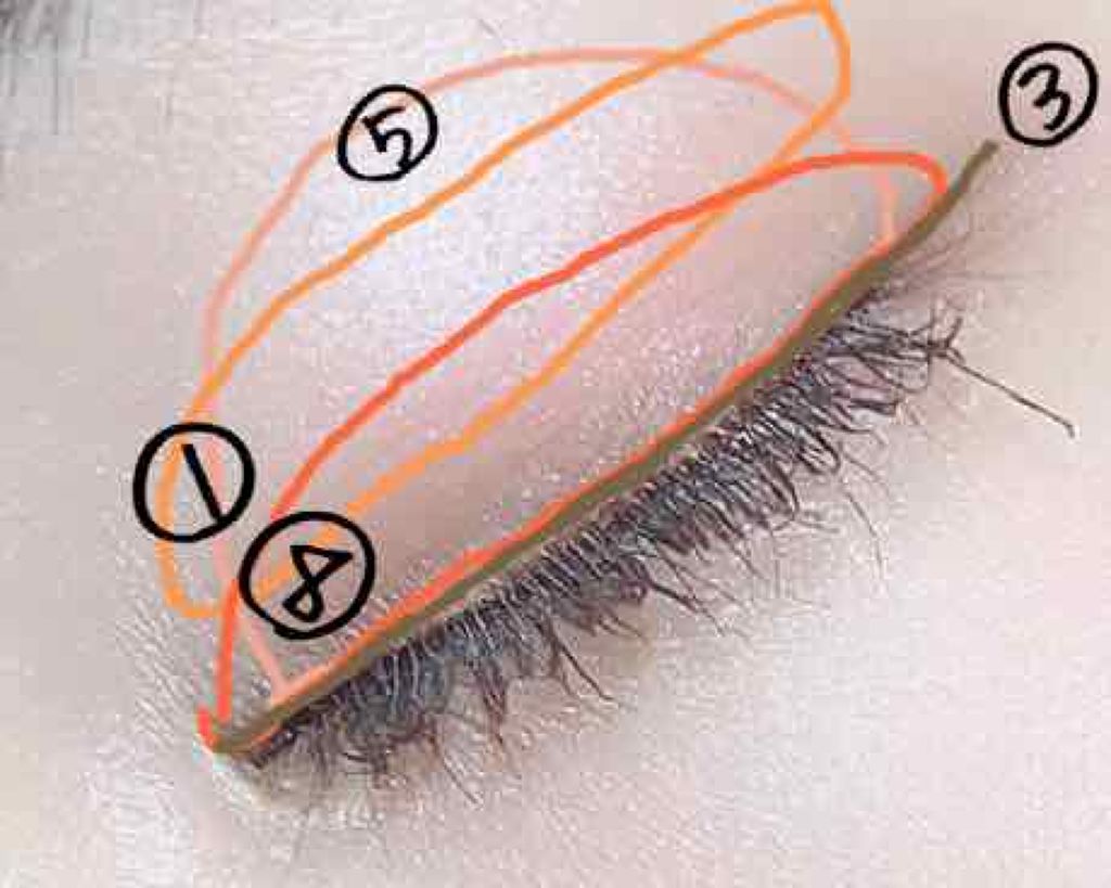 UR GLAM BLOOMING EYE COLOR PALETTE/U R GLAM/アイシャドウパレットを使ったクチコミ(4枚目)