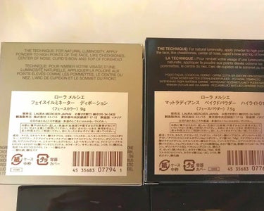 ローラ メルシエ マットラディアンス ベイクドパウダー ハイライト01のクチコミ「はい、こんにちは😃どうしても欲しかったので、
こちらの地域には無い商品だったので、ネットで、購.....」（3枚目）