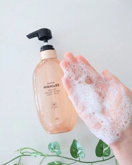 ミラクルズ サルフェート無添加&ジェントルリペア ボンドリペア シャンプー/トリートメント/パンテーン/市販シャンプーを使ったクチコミ(4枚目)