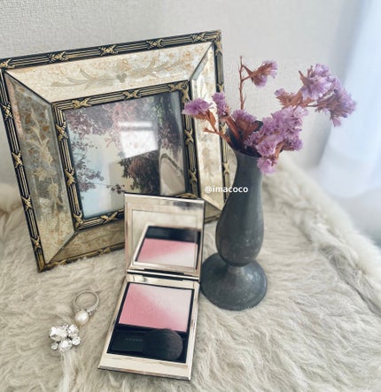 ブラーリング カラー ブラッシュ/SUQQU/パウダーチークを使ったクチコミ(4枚目)