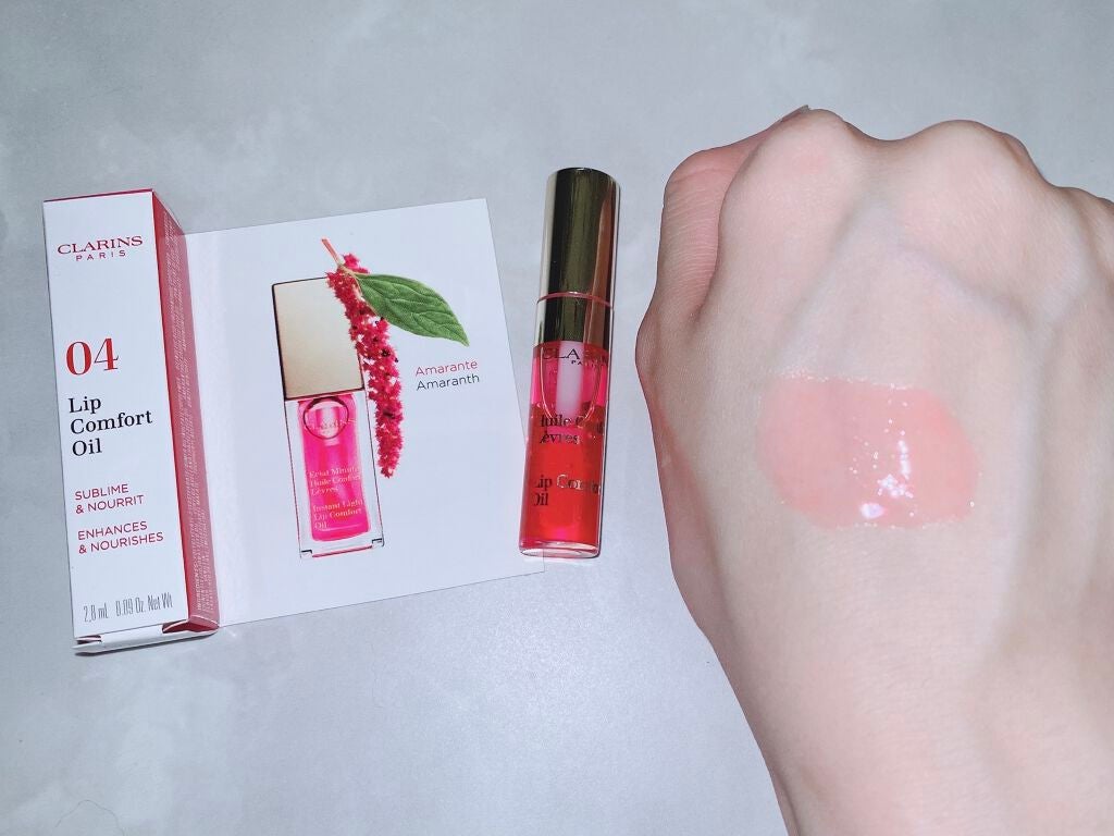 コンフォート リップオイル /CLARINS/リップグロスを使ったクチコミ(2枚目)