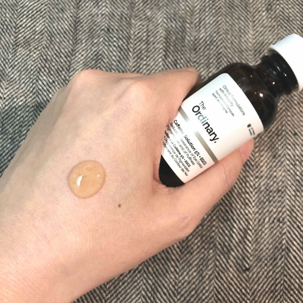 Caffeine Solution 5% + EGCG/The Ordinary/美容液を使ったクチコミ(2枚目)