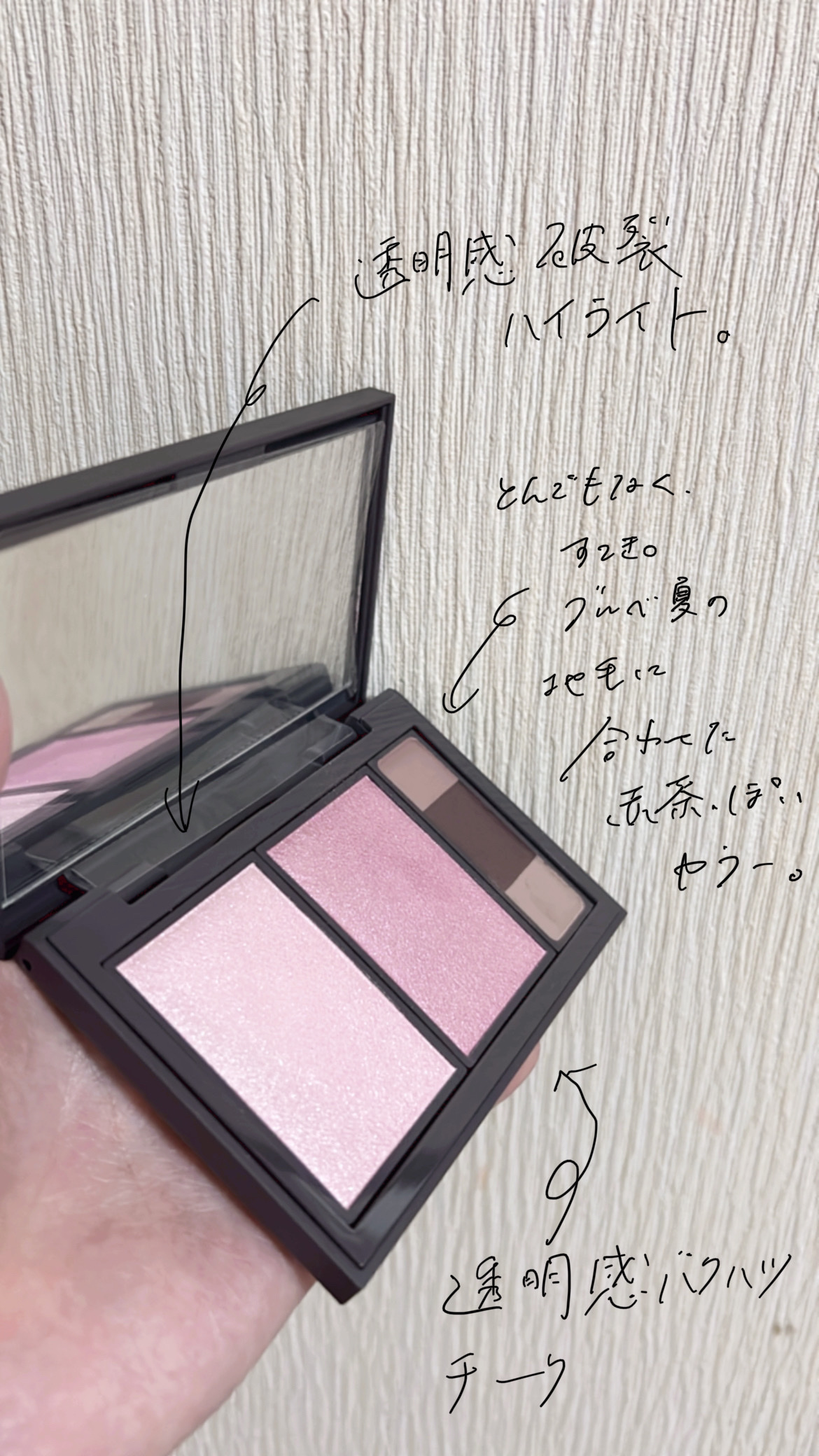 フィット my カラーパレット/STEIASUR（ステイアシュール）/マルチパレットを使ったクチコミ（3枚目）