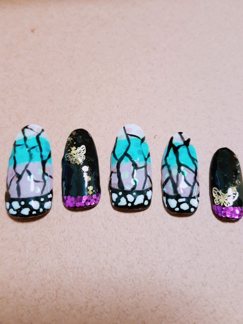 ネイルレシピカラージェル/NailRecipe(ネイルレシピ)/ジェルネイルを使ったクチコミ（1枚目）