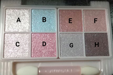 プティパレットアイズ(スパークリングタイプ)/キャンメイク/アイシャドウを使ったクチコミ(3枚目)