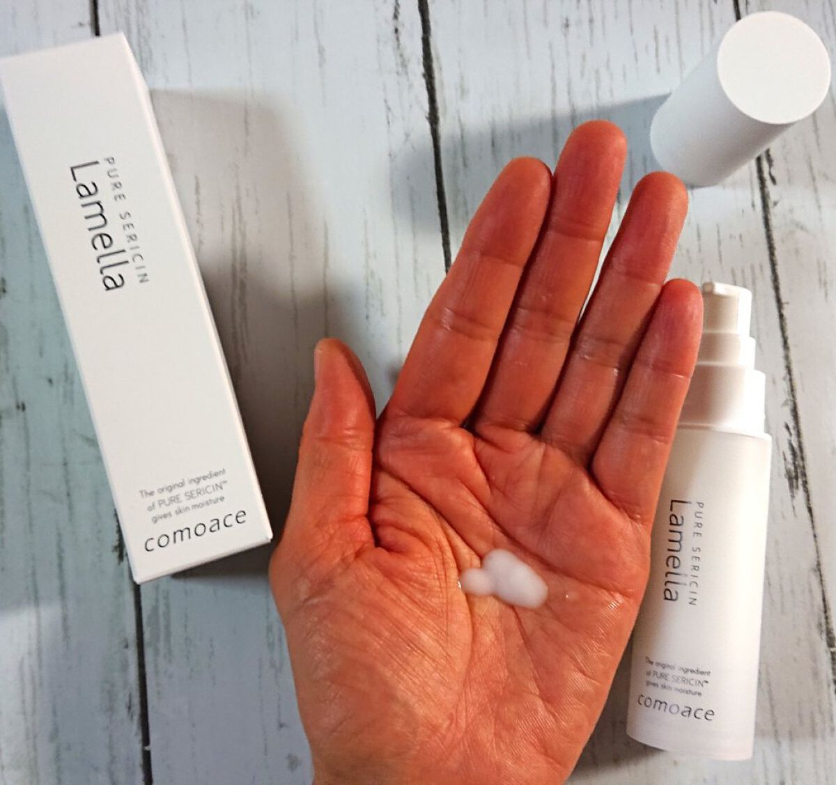 ラメラエッセンス/コモエース/ブースター・導入液を使ったクチコミ（2枚目）