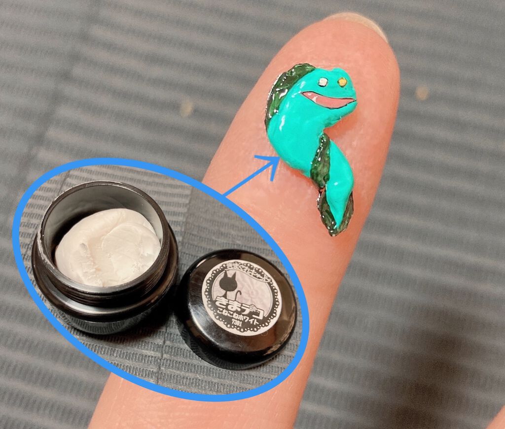 きまぐれキャット きまデコ/きまぐれキャット/ネイルチップ・パーツを使ったクチコミ（2枚目）