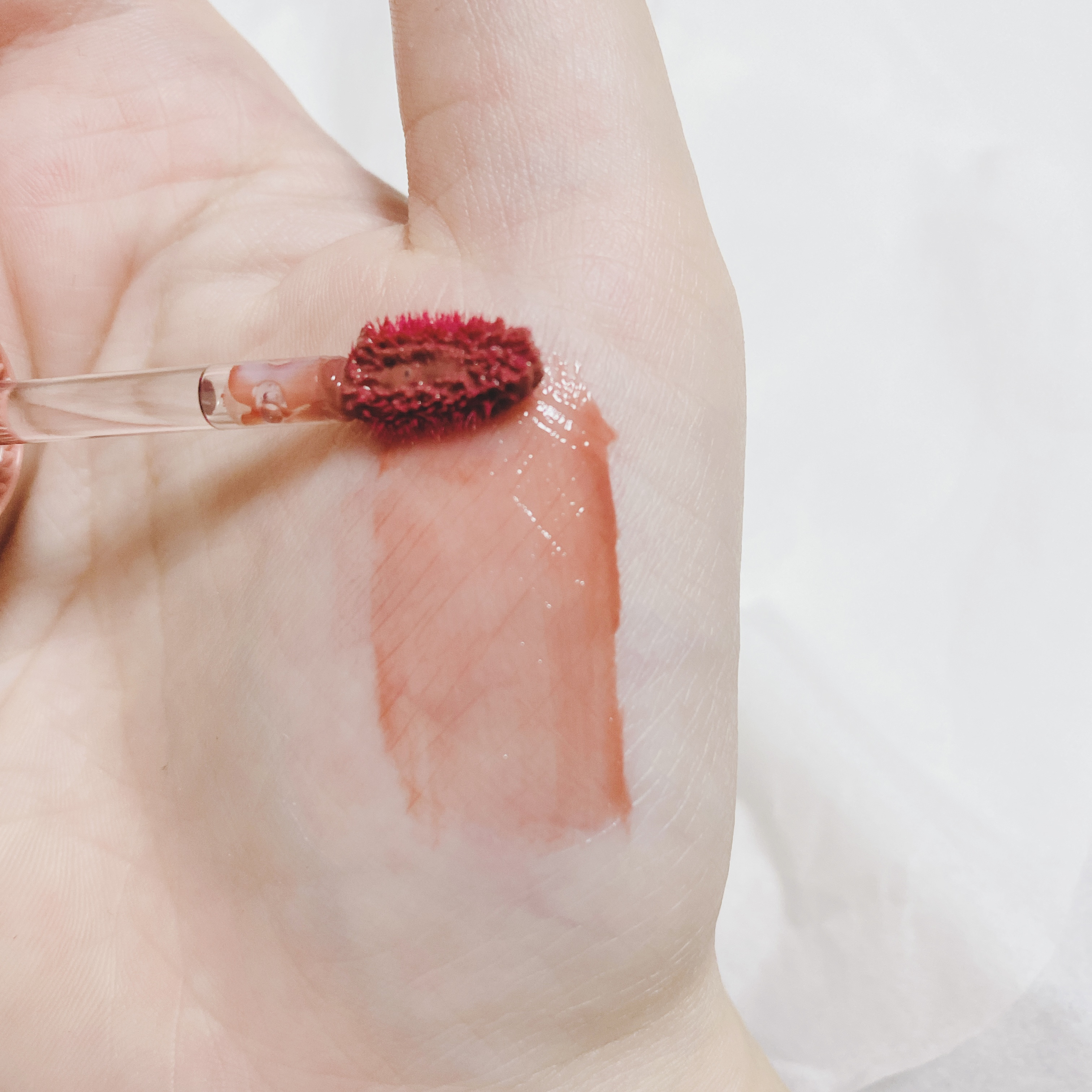 グラスティントシロップ/キャンメイク/リップティントを使ったクチコミ（2枚目）