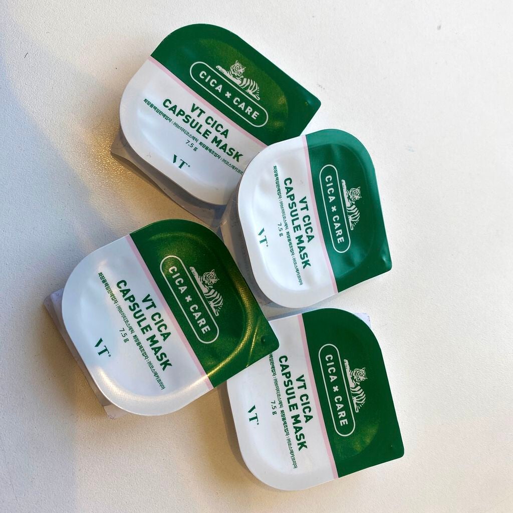 CICA カプセルマスク/VT/洗い流すパック・マスクを使ったクチコミ(1枚目)