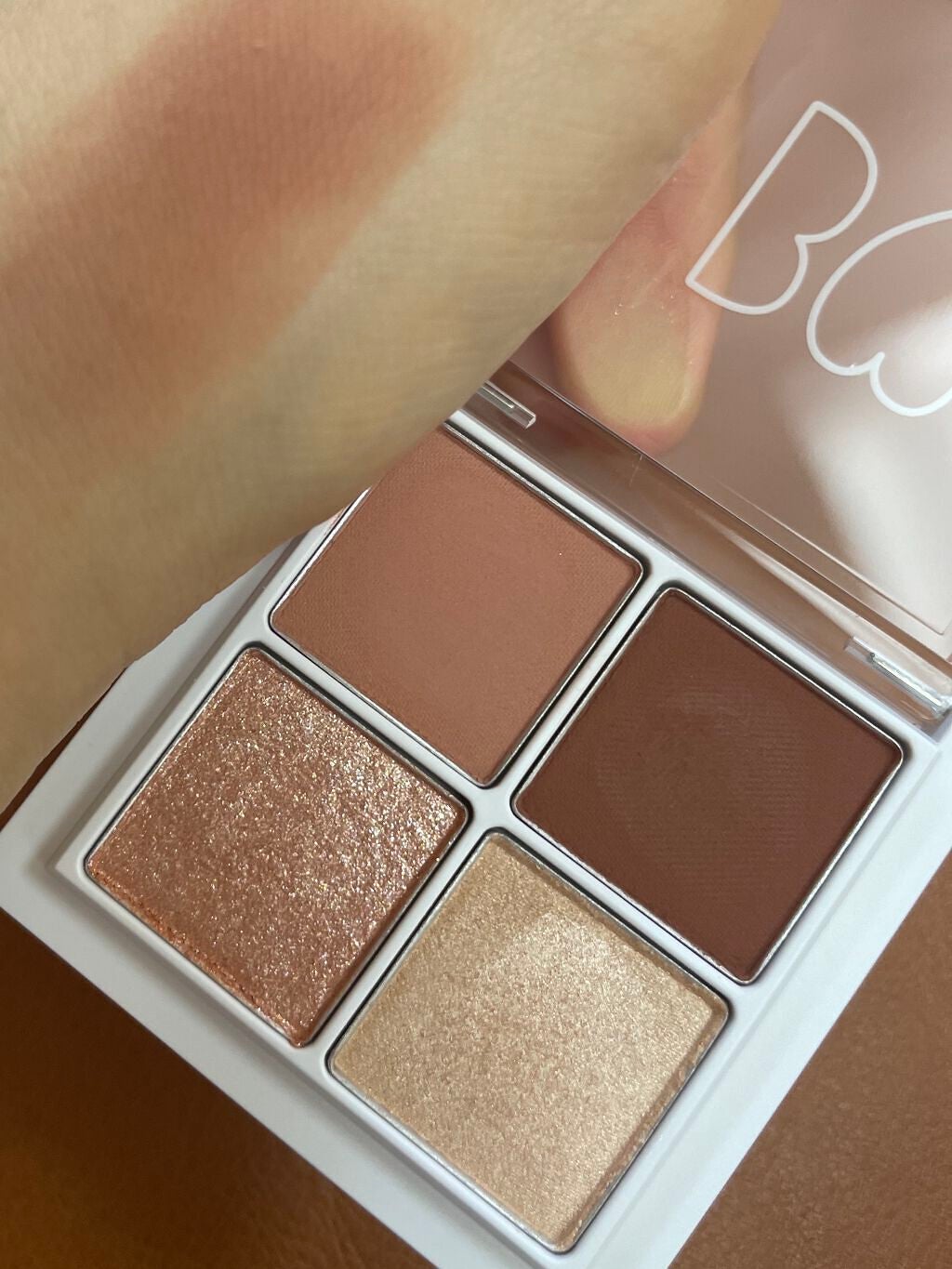 THE アイパレR/b idol/アイシャドウパレットを使ったクチコミ(2枚目)