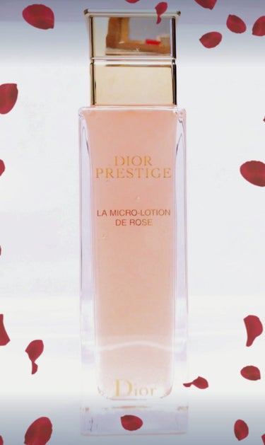 Dior プレステージ ローション ド ローズのクチコミ「【🌹薔薇の美容成分水🌹マイベスコス毎年🌹】・・・日焼け止め対策にも

フランスの特別なローズ(.....」（1枚目）