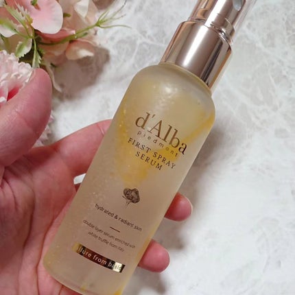 ダルバ ホワイトトリュフファーストスプレーセラム/ダルバ/ミスト状化粧水を使ったクチコミ(3枚目)