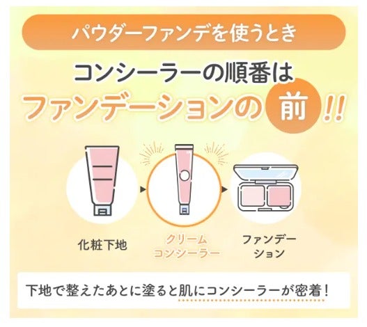 コンシーラーを使う順番を解説|正しい使い方・肌悩み別の選び方・おすすめの化粧品も!の画像