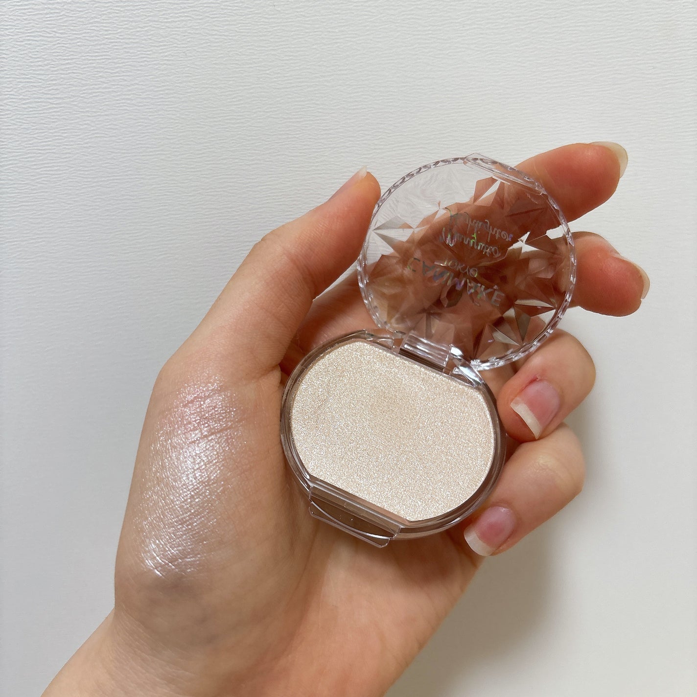 むにゅっとハイライター/キャンメイク/クリームハイライトを使ったクチコミ(2枚目)