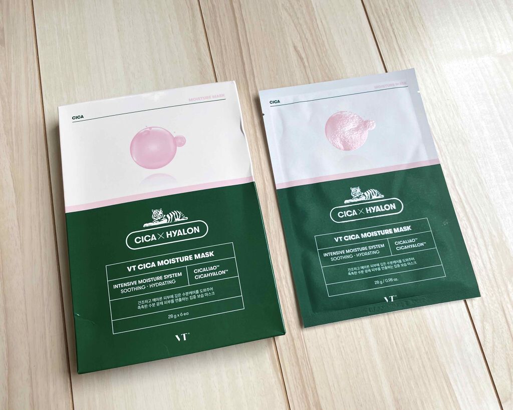 CICA モイスチャーマスク/VT/シートマスク・パックを使ったクチコミ（2枚目）