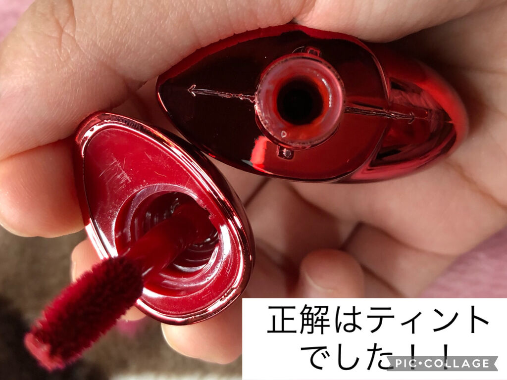 ラブミー コーティング ティント/the SAEM/リップティントを使ったクチコミ（2枚目）