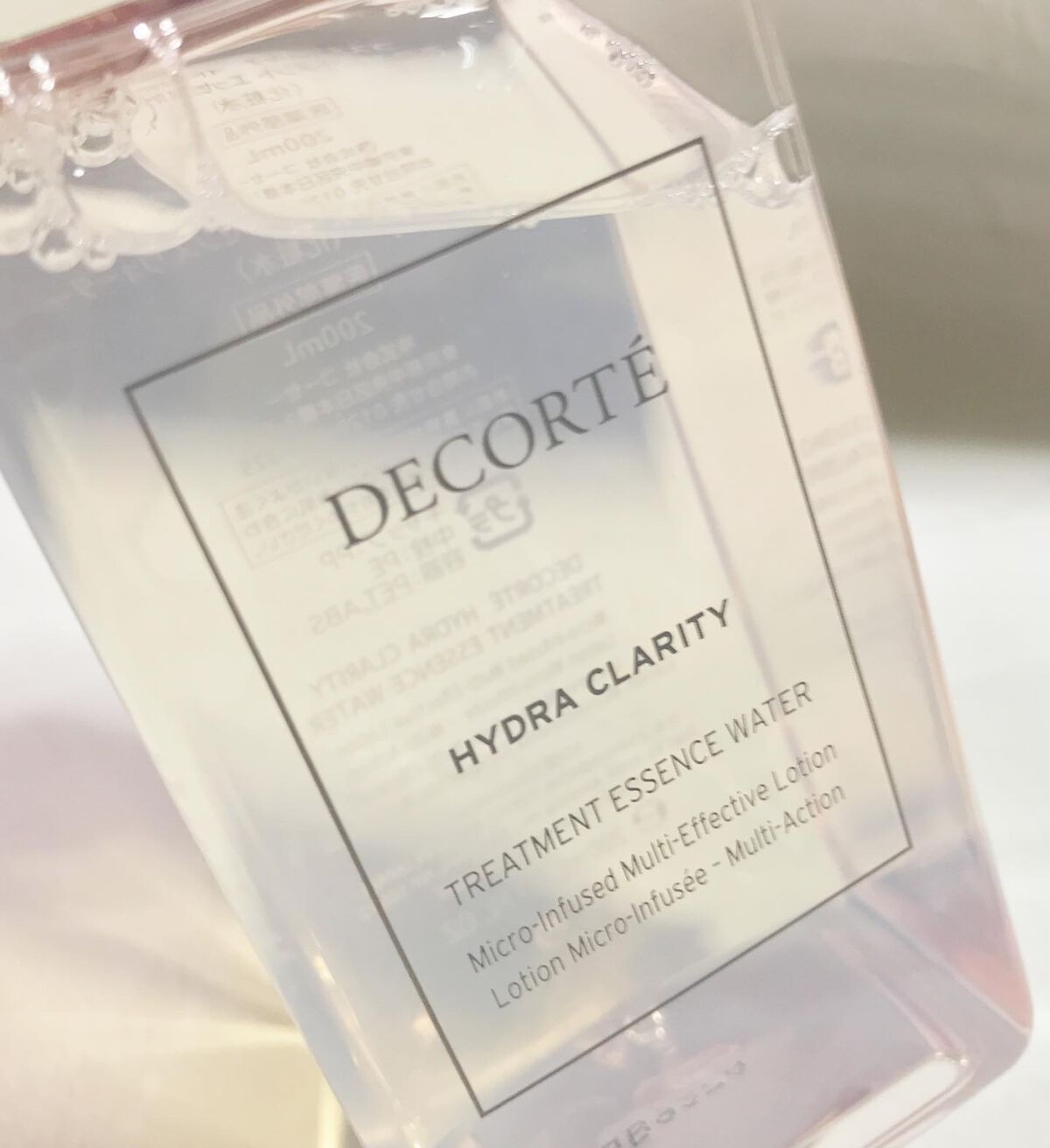 イドラクラリティ　薬用 トリートメント エッセンス ウォーター/DECORTÉ/化粧水を使ったクチコミ（3枚目）