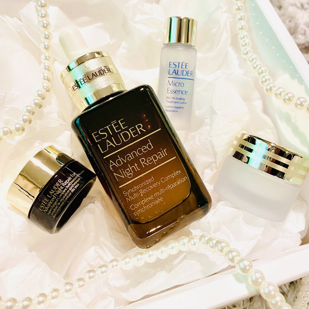 アドバンス ナイト リペア SMR コンプレックス/ESTEE LAUDER/美容液を使ったクチコミ（3枚目）