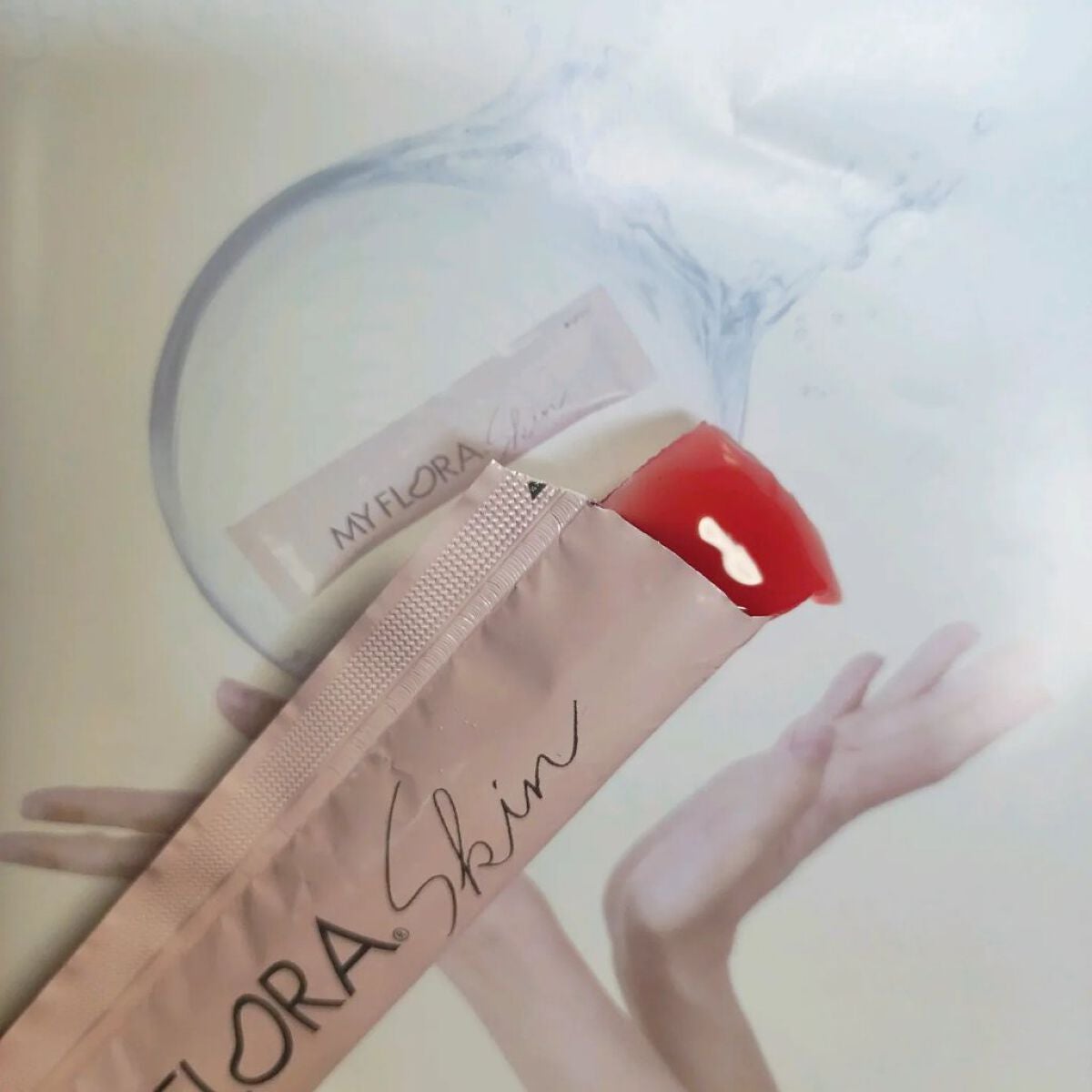 マイ・フローラスキン/MY FRORA/ゼリー飲料を使ったクチコミ(2枚目)