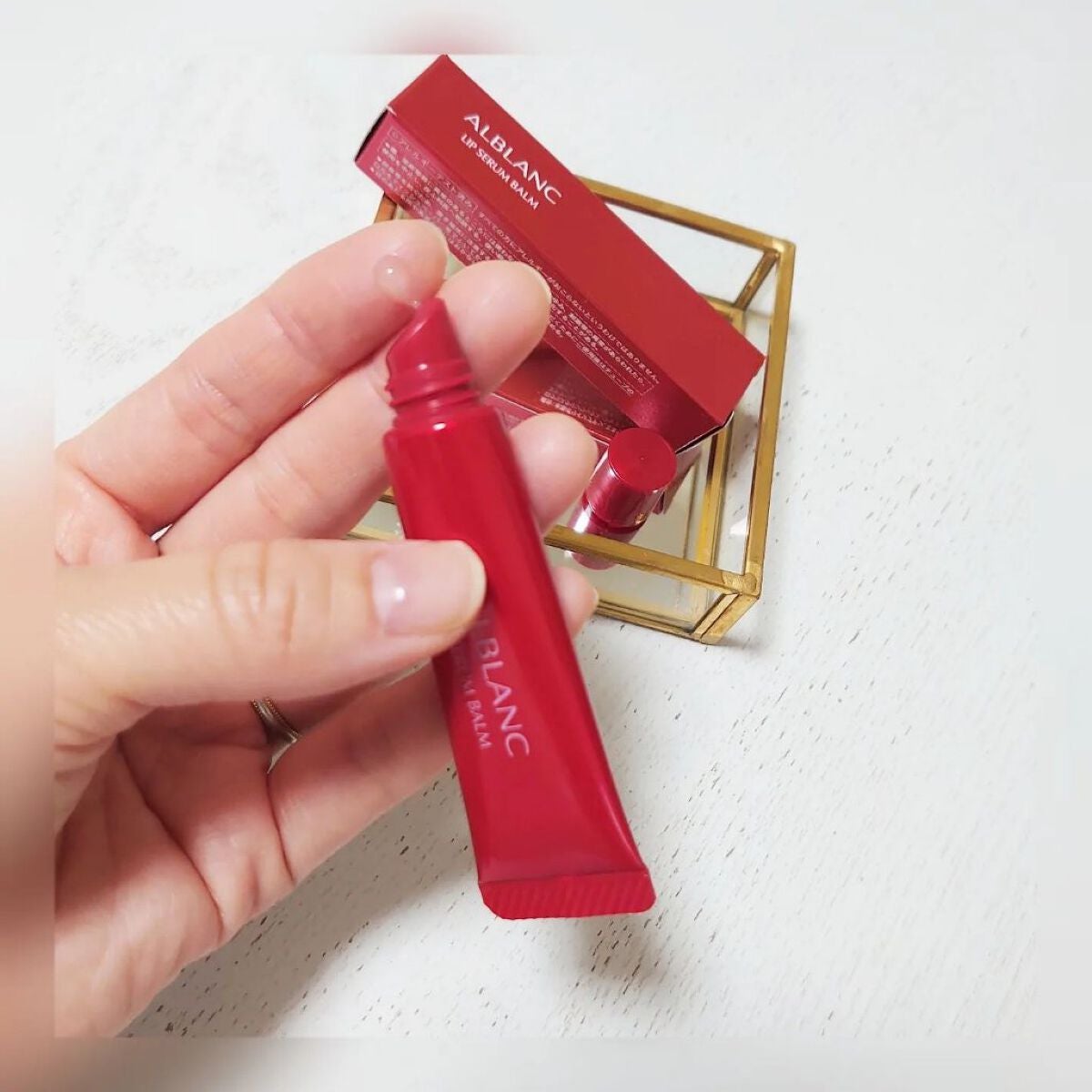 アルブラン リップセラムバーム/ALBLANC/リップバームを使ったクチコミ(3枚目)