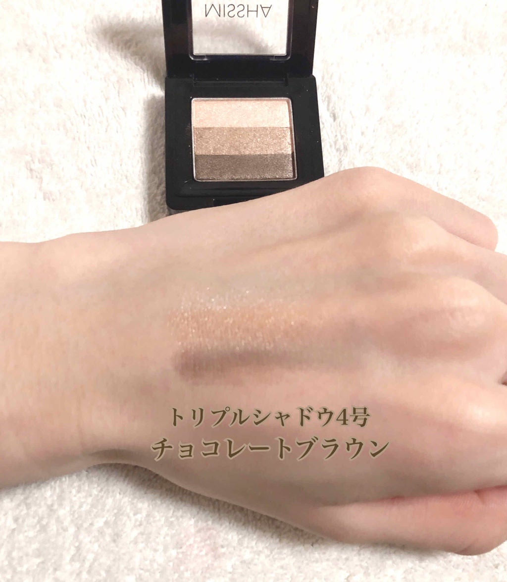 トリプルシャドウ/MISSHA/アイシャドウパレットを使ったクチコミ(2枚目)