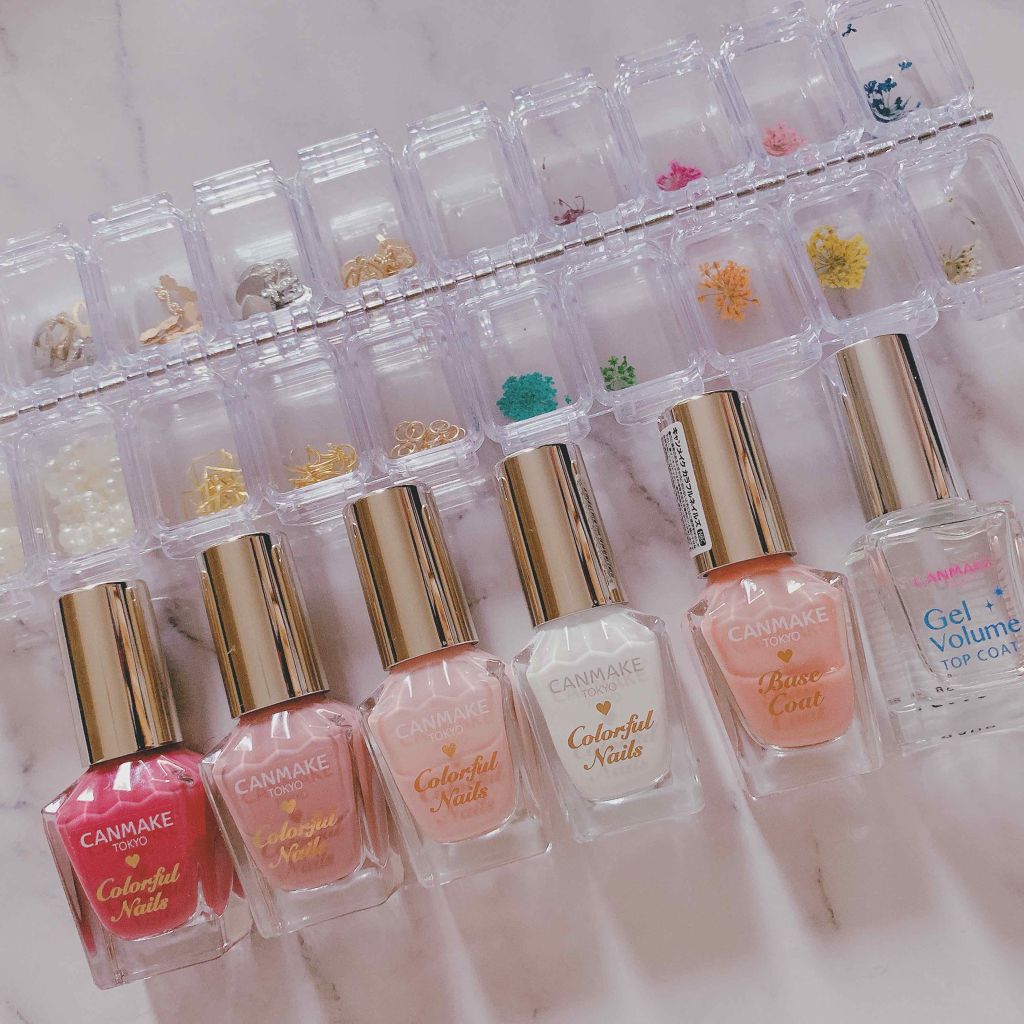 カラフルネイルズ/キャンメイク/マニキュアを使ったクチコミ(3枚目)