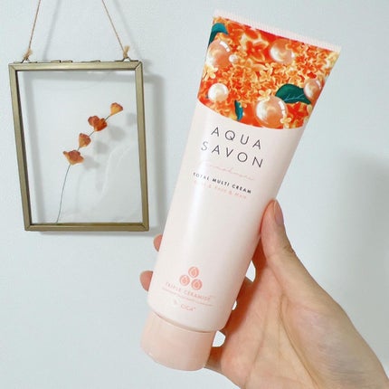 mayu on LIPS 「トータルマルチクリームきんもくせいの香りからだ・顔・髪にも使え..」(1枚目)