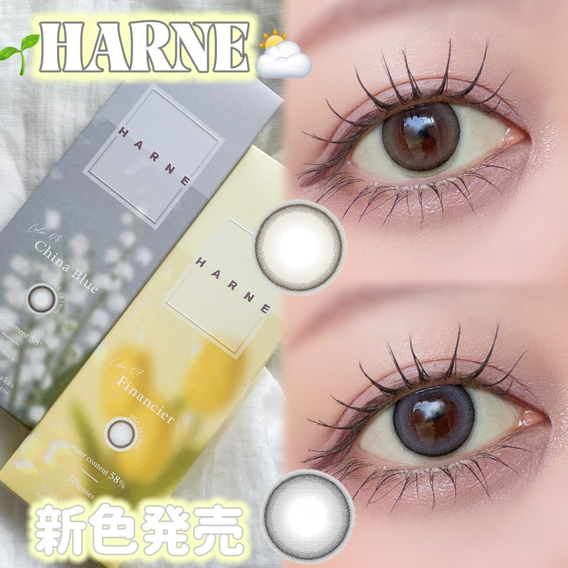 HARNE 1day/HARNE/ワンデー(1DAY)カラコンを使ったクチコミ(1枚目)