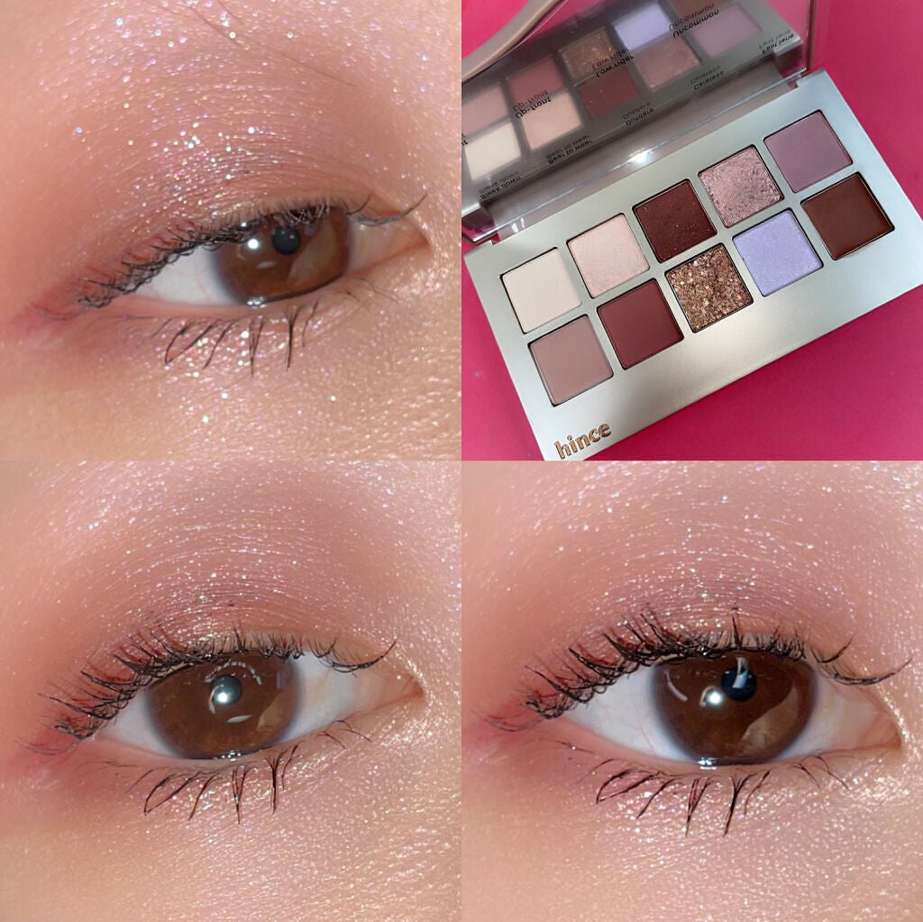 ニューデップスアイシャドウパレット/hince/アイシャドウパレットを使ったクチコミ(1枚目)