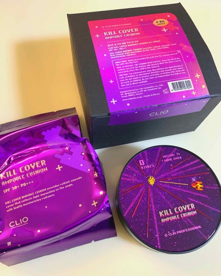 キル カバー ファンウェア クッション エックスピー/CLIO/クッションファンデーションを使ったクチコミ(1枚目)