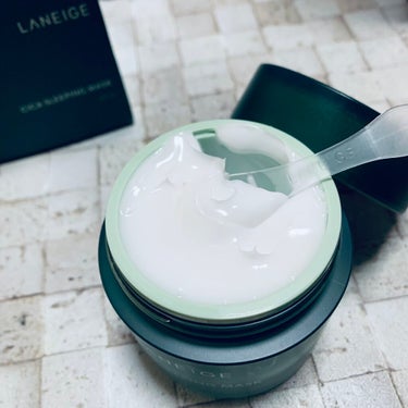 シカスリーピングマスク/LANEIGE/フェイスクリームを使ったクチコミ（2枚目）