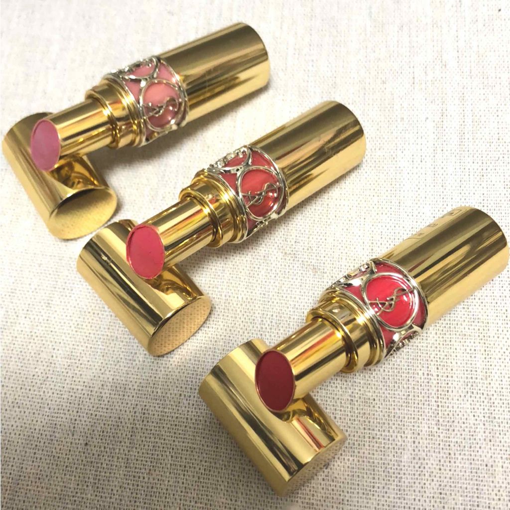 ルージュ ヴォリュプテ シャイン/YVES SAINT LAURENT BEAUTE/口紅を使ったクチコミ（1枚目）